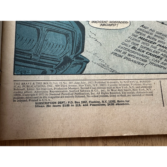 DC Comics, Batman and Black Canary #107 1973 The Brave & the Bold, Good+ VTG - Picture 5 of 8